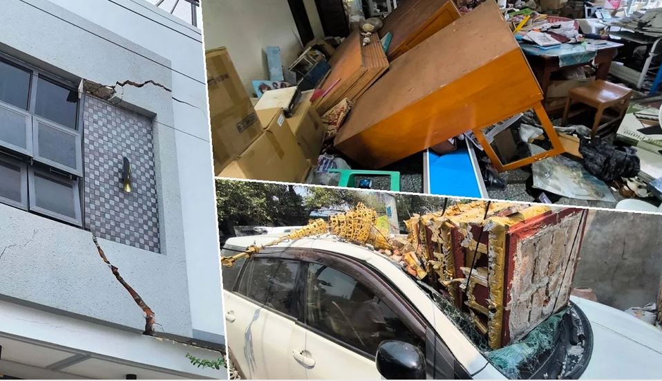 म्यांमार में शक्तिशाली भूंकप, बैंकॉक में भी कांपी धरती ,फ्लाईओवर ढहा