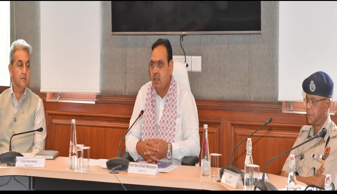ऑपरेशन सिंदूर का इफेक्ट: गुजरात में प्रशिक्षण छोड़ जयपुर पहुंचे सीएम, उच्च स्तरीय बैठक ली- मुख्य सचिव सुधांश पंत, डीजीपी यू आर साहू सहित अधिकारी रहे मौजूद.