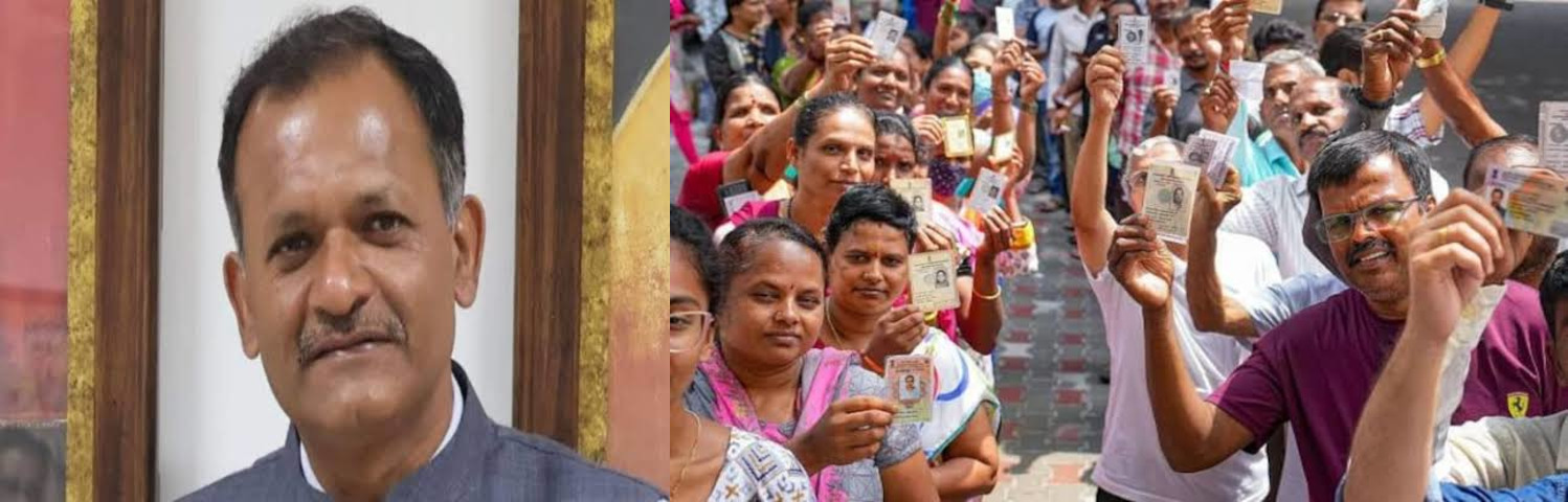 राजस्थान विधानसभा उपचुनाव 2024 — होम वोटिंग: दूसरे दिन 712 मतदाताओं ने वोट डाले, अब तक कुल 1,612 बुजुर्ग एवं दिव्यांग मतदाताओं ने मताधिकार का उपयोग किया- नवीन महाजन, मुख्य निर्वाचन अधिकारी, राजस्थान.